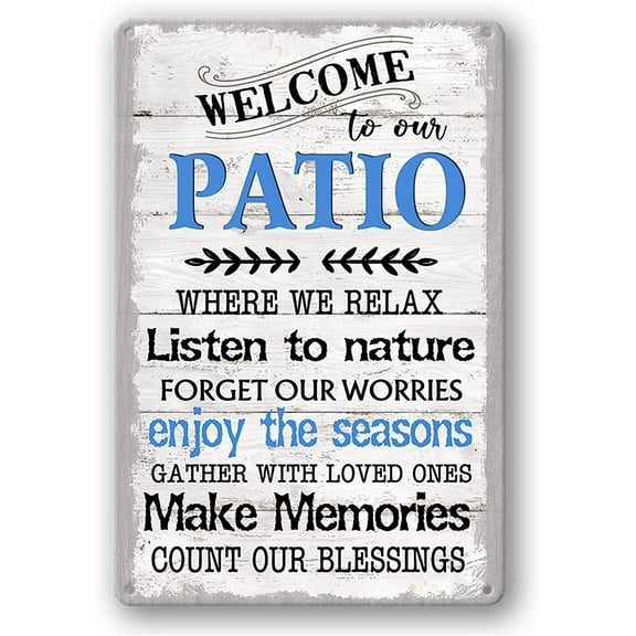 Welcome To Our Happy Place Sign House Door Wall Decor Welcome Signs For Front Door Home Sweet Home Door Wood Welcome Personalized Wooden Hanging The Patio Wall Decor Summer Porch Tin Sign Beach Wall