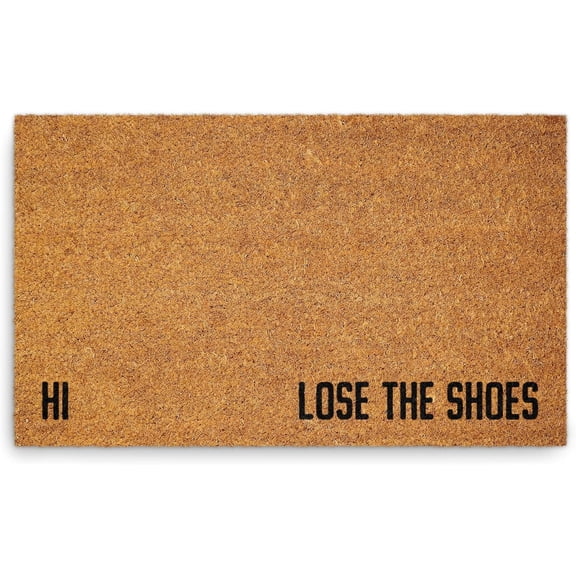 Welcome Hi Loose The Shoes Doormats, Welcome Door Mat, Funny Doormats, Loose The Shoes Coir Doormats