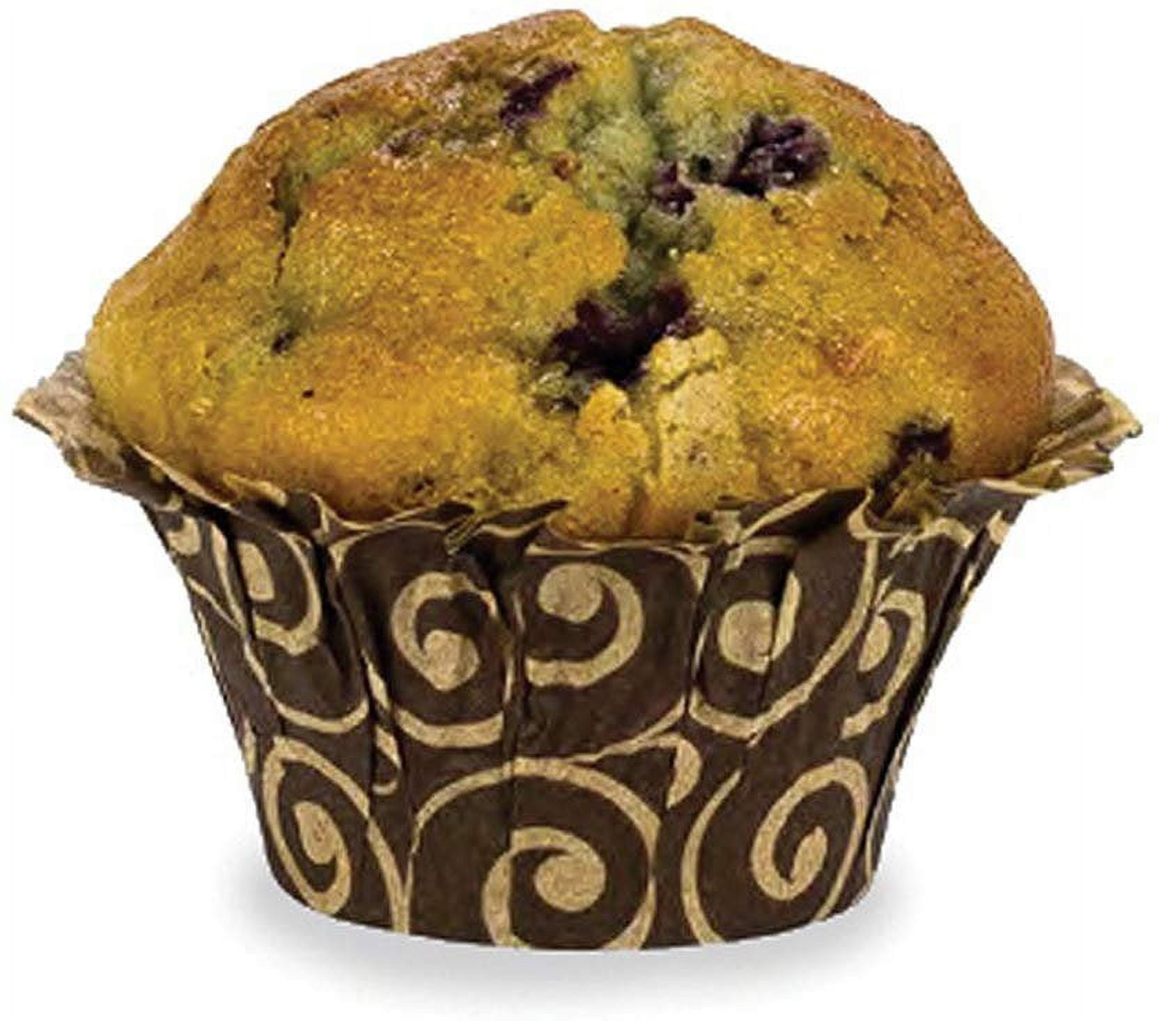 Home Brands DDA0180 BrownSwirl Disposable"Muffin Basket