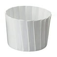 thumbnail image 1 of Welcome Home Brands GP002 White Pleated Paper Baking Cup 4.7 Ounce Volume, 2.2 Inch Diameter x 2 Inch High - Pack of 70, 1 of 1