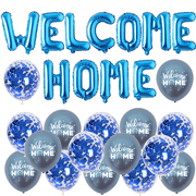 Welcome Home Latex Balloons, Pack Of 6 – 11 Inch, Assorted Colors, Party Decorations