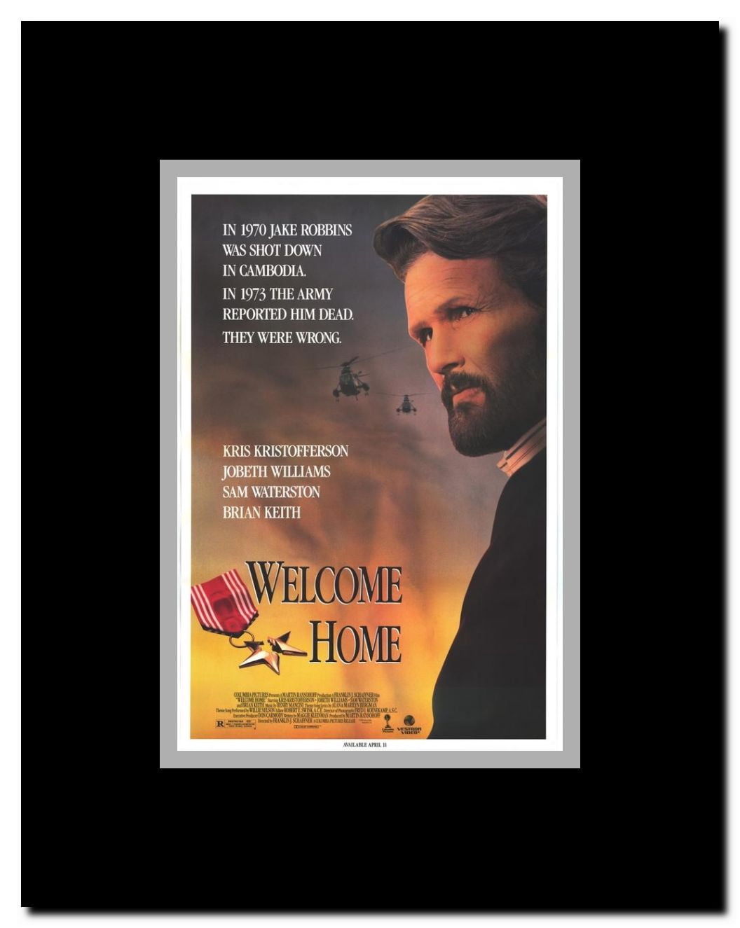 Welcome Home Framed Movie Poster