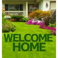 thumbnail image 1 of Welcome Home Green Yard Sign, 11pcs, Weather Resistant Plastic, Stakes Included, 1 of 2