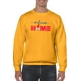 thumbnail image 1 of Welcome Home July 4Th Sweatshirt Men -Image by Shutterstock, Male x-Large, 1 of 4