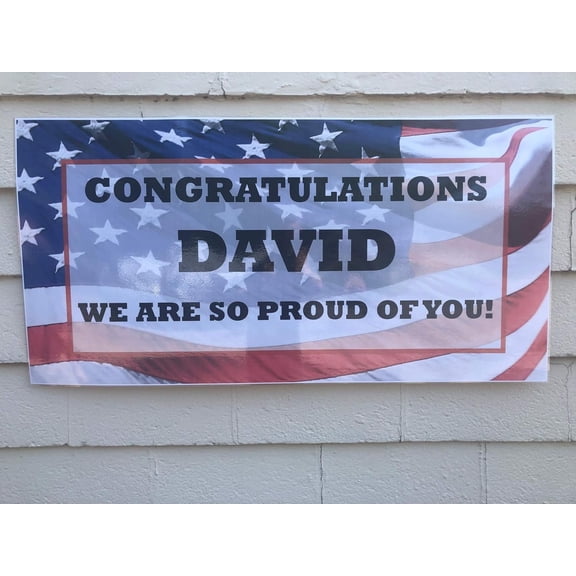Welcome Home Military Banner - Soldier, , , , Banner (2'x4')