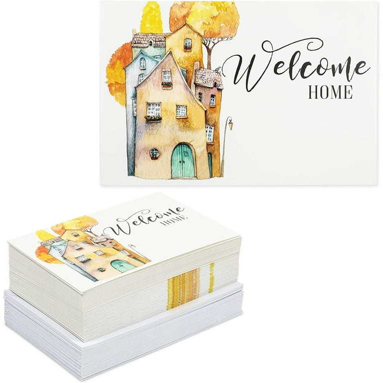 Pack of 5 4x6 Tiny Houses Sculpture Photo Cards W/envelopes Blank