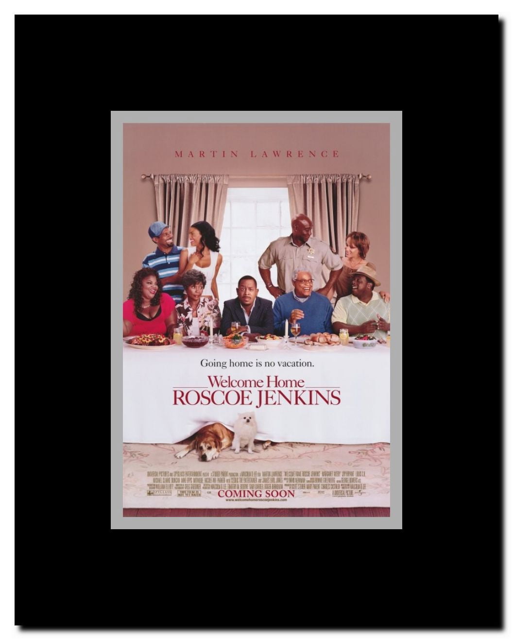 Welcome Home Roscoe Jenkins Framed Movie Poster