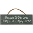 thumbnail image 1 of Welcome Home Sign w/Rope Hanger, 1 of 1