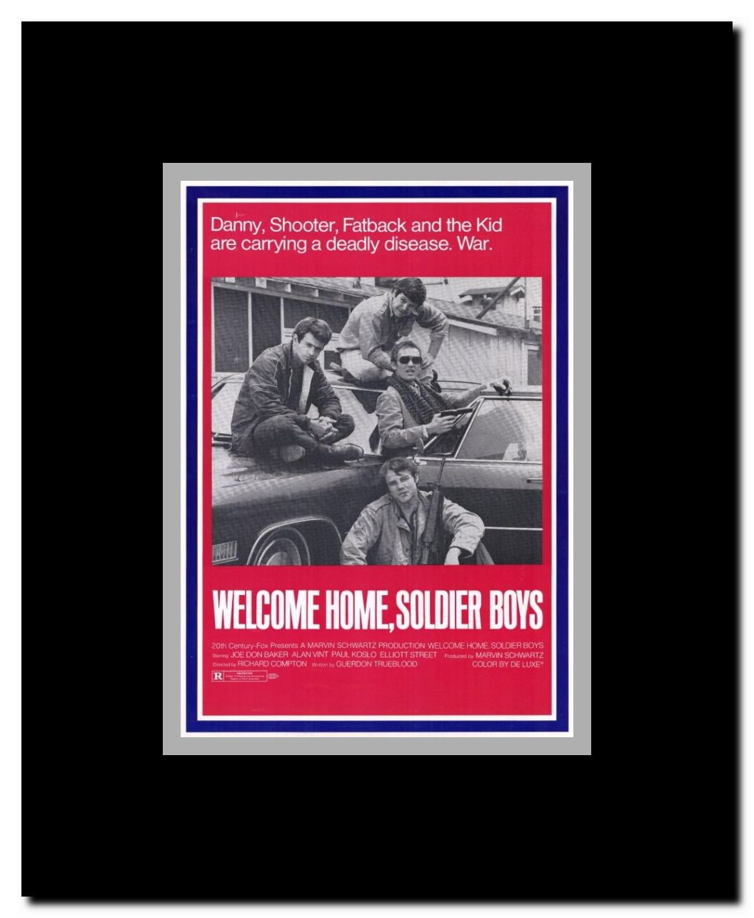 Welcome Home Soldier Boys Framed Movie Poster