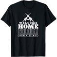 thumbnail image 1 of Welcome Home Soldier - Kiss Me Deployment Military T-Shirt, 1 of 4