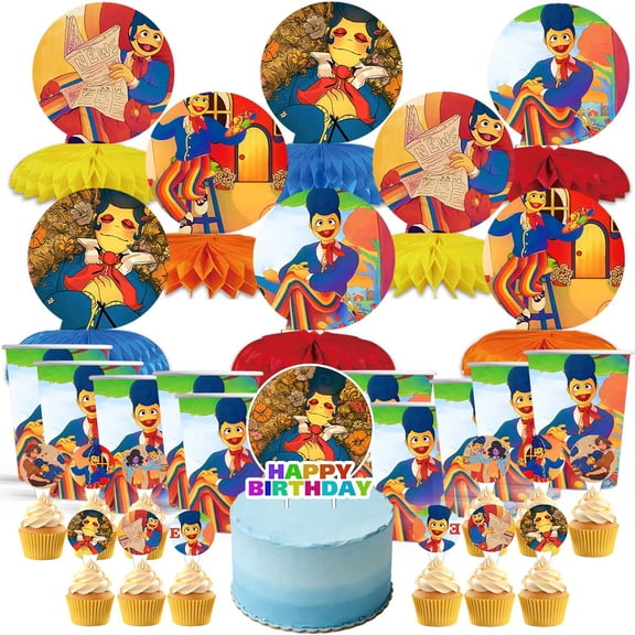Welcome Home Wally Darling Party Supplies Decor Cups Fans Decorations Honeycomb Centerpieces Cake Toppers
