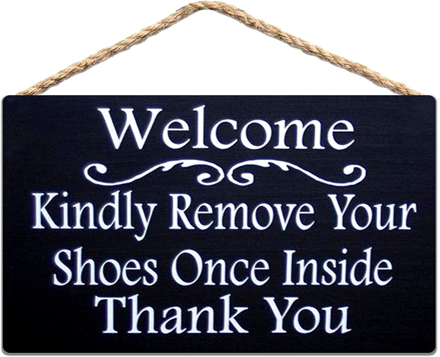 Kindly Remove Your Shoes Once Inside Thank You Wood Sign Home