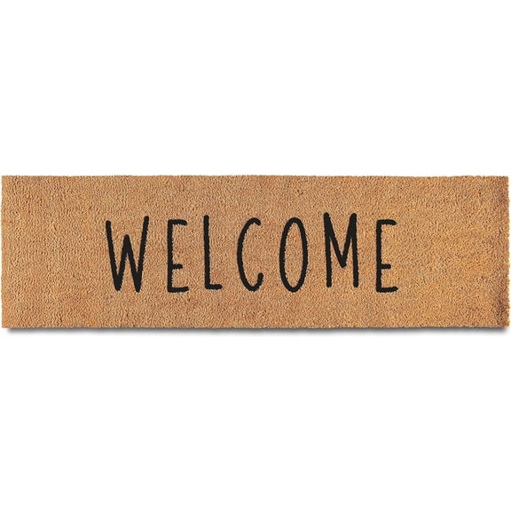 Welcome Long Door Mat 50x15 Inch, Oversized Welcome Mat, Double Door Mat Outdoor, Outdoor Entrance, Matt Front Door, Long Front Large Mat