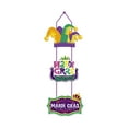 thumbnail image 1 of Welcome Mardi Gras Sign Decorations Hanging Door Decorations Carnival Party Supplies Masquerade Mask Party Wall Hanging Banner Front Door Decor, 1 of 10