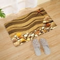 thumbnail image 1 of Welcome Mat 3D Shipboard Shell StarPrinted Entrance Doormat Anti-slip Area Rug Soft Bedroom Living Room Balcony Carpet, 1 of 5