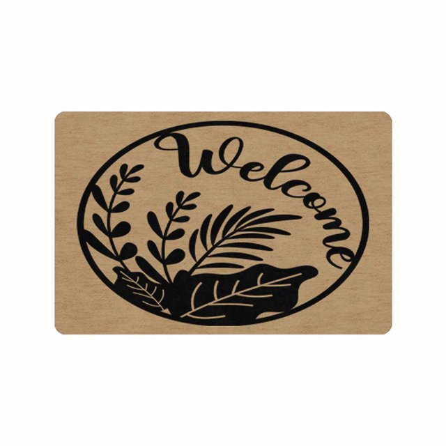 Mat Door Mats Outdoor with Non Slip Rubber Backing Durable Front Door Mat Easy to Clean