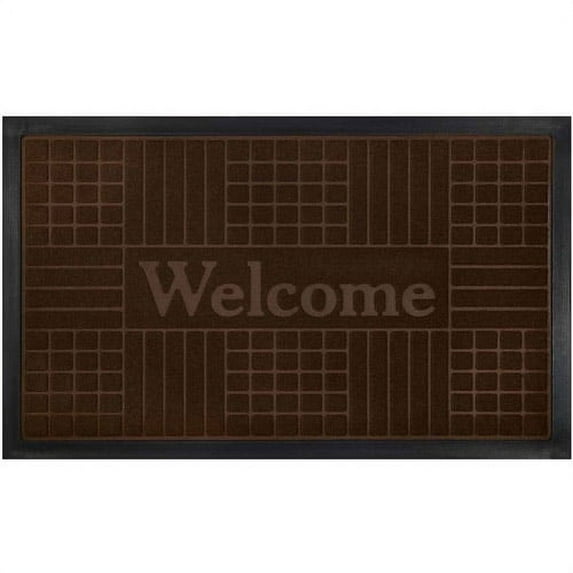 Achim Welcome Indoor/Outdoor Doormat, Geometric, 18" x 30"