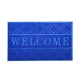 thumbnail image 1 of Welcome Mat Outdoor Indoor, All-Season Waterproof Front Door Mat Outside Entrance, All-Weather Heavy Duty Non-Slip Doormat, Low Profile Porch Patio Entrance Mats, 29.5x17.7 Inches, 1 of 6
