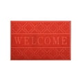thumbnail image 1 of Welcome Mat Outdoor Indoor, All-Season Waterproof Front Door Mat Outside Entrance, All-Weather Heavy Duty Non-Slip Doormat, Low Profile Porch Patio Entrance Mats, 14.9x22.8 Inches, 1 of 6