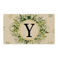 thumbnail image 1 of Welcome Mat Tyeign 1Pcs Summer Floor Mats Letter Family Last Name Initial Doormat Summer Doormat Holiday Mats Welcome Door Mats Welcome Matt Outdoor Door Mat Front Door Mat Outdoor Rug Bedroom Rug, 1 of 4