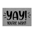 thumbnail image 1 of Welcome Mat Tyeign Coir Welcome Mats for Front Door Funny Door Mats Outside Decoration Mat Welcome Matt Outdoor Door Mat Front Door Mat Outdoor Rug Bedroom Rug Door Mat Outside Entrance, 1 of 2