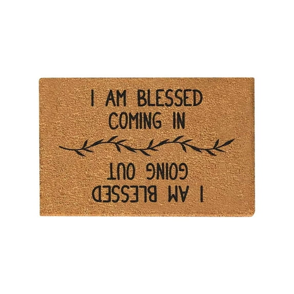 Welcome Mat Tyeign Words Doormat Indoor Outdoor Front Porch Doormat 60 * 40Cm Bedroom Entrance Patio Decoration Welcome Matt Outdoor Door Mat Front Door Mat Outdoor Rug Bedroom Rug Brown