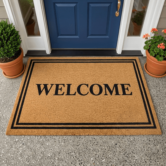 Welcome Mat, Welcome Mats for Front Door, Welcome Mat Outdoor, Outdoor Welcome Mat, Outdoor Welcome Mats Weather Resistant, Welcome Outdoor Mat, 17.7x29.5 in