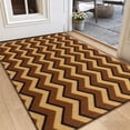 thumbnail image 1 of Welcome Mat, Yamaziot 24"x36" Coir Door Mat for Inside Outside, Outdoor Absorbent Non Slip Utility Entryway Rug Front Doormat, Dirt Trapper, All-Season, Brown, 1 of 8