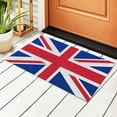 thumbnail image 1 of Welcome Mats 30x18 Inch for Front Door Outdoor UK British Flag London Doormat Non-Slip Rubber Mat for Home Indoor Farmhouse Funny Kitchen Rugs Balcony Patio, 1 of 5