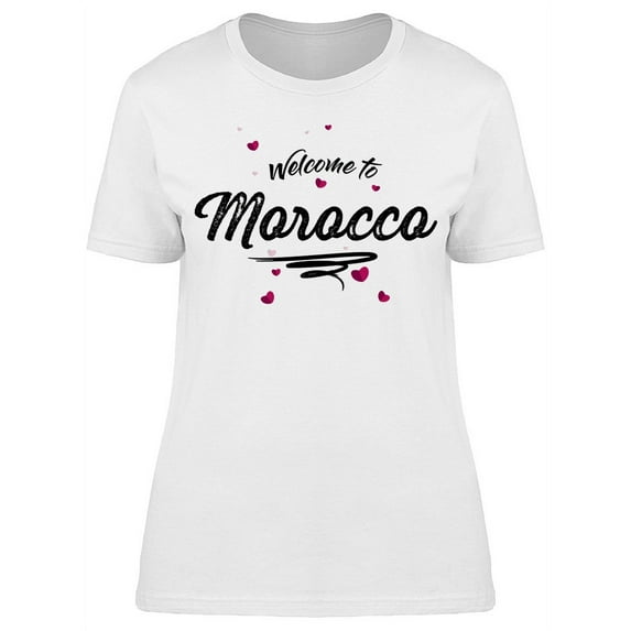 Welcome Morocco T-Shirt Women -Image by Shutterstock, Female XX-Large
