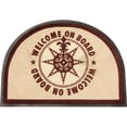 thumbnail image 1 of Welcome On Board Door Mat - 28 x 20 Brown, 1 of 5