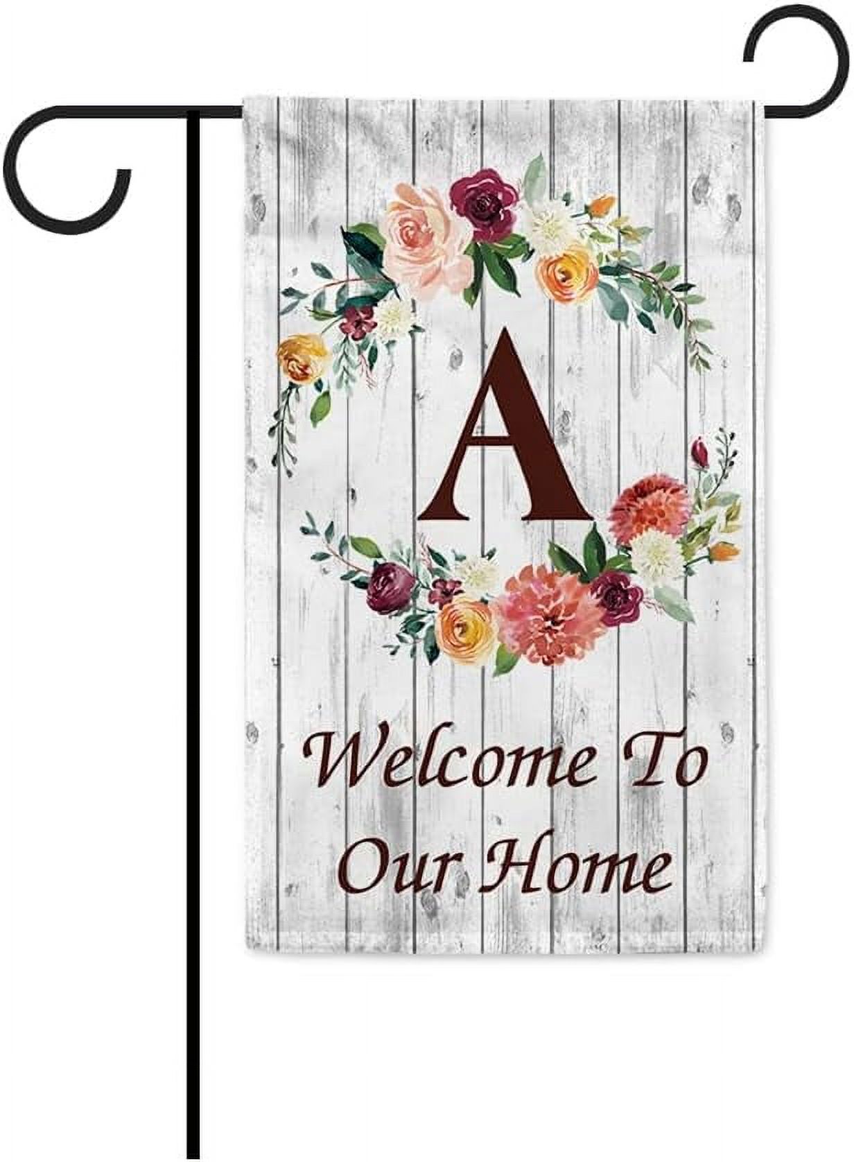 Amerika Forever Garden Flagge Sonnenblume Welcome – Doppelseitig, 31,8x45,7 Cm, Wetterfest, Für Garten, Terrasse, Frühling & Sommer