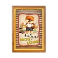 thumbnail image 1 of Welcome Pomeranian Back to School Vintage Retro Acrylic Plaque with Wood Photo Frame Box Pom Dog Lover Gifts Light Box - 02012, 1 of 5