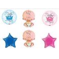 thumbnail image 1 of Welcome Prince and Princess Twin Baby shower Balloon Decorating Kit Supplies, 1 of 6