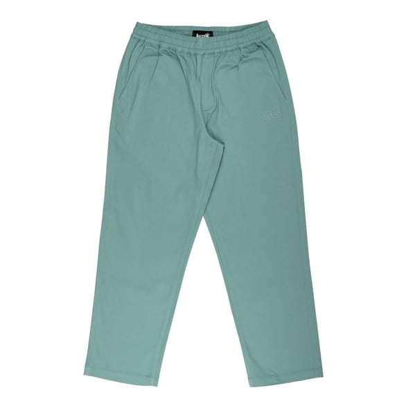 Welcome Principle Twill Elastic Pant - Petrol
