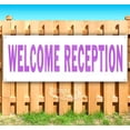 thumbnail image 1 of Welcome Reception 13 oz Vinyl Banner With Metal Grommets, 1 of 4