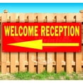 thumbnail image 1 of Welcome Reception 13 oz Vinyl Banner With Metal Grommets, 1 of 4