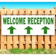 thumbnail image 1 of Welcome Reception 13 oz Vinyl Banner With Metal Grommets, 1 of 4