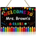 Welcome Sign for Classroom Door Decorations 9