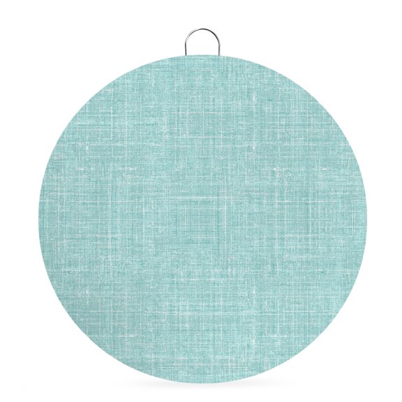 Welcome Sign for Front Door,Mint Green Round Metal Welcome Front Porch Decoration,Farmhouse Vintage Teal Solid Color Modern Wall Hanging Sign for Living Room Kitchen Hallway Housewarming Gift 6''