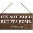 thumbnail image 1 of Welcome Sign for Front Door Porch, Home Office Welcome Hello Sign Decor for Wall Decorations, Housewarming Gifts for New House Home Women Men, But It's home, 1 of 10