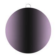 Welcome Sign for Front Door,Purple Black Ombre Round Metal Welcome Front Porch Decoration,Modern Gradient Abstract Art Entryway Wall Hanging Sign for Living Room Kitchen Hallway Housewarming Gift 6