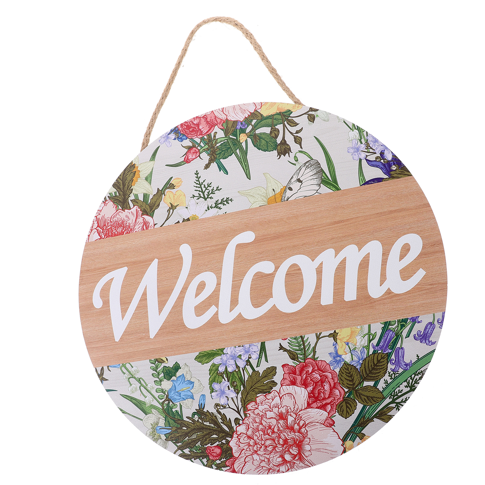 Sign for Front Door Home Decoration Wooden Wall Hanging Wedding