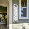 thumbnail image 1 of Porch Sign for Front Door, Welcome Sit on the Porch Wood Sign, 30x7.5 Inch Rustic Wall Decor, Farmhouse Wedding & Housewarming Gift, Ready to Hang, 1 of 7