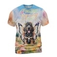 thumbnail image 1 of Welcome Spring Fairy Bloodhound in Flower Meadow All Over Print 3D Shirt Unisex Merch Dog Lover - 13002, 1 of 6