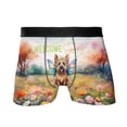 thumbnail image 1 of Welcome Spring Fairy Cairn Terrier in Flower Meadow All Over Print Boxer Briefs Underwear for Men Dad Cairns Dog Lover - 13002, 1 of 6