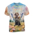 thumbnail image 1 of Welcome Spring Fairy German Shorthaired Pointer in Flower Meadow All Over Print 3D Shirt Unisex Merch GSP Lover Dog Gift - 13002, 1 of 6