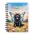 thumbnail image 1 of Welcome Spring Fairy Newfoundland in Flower Meadow Spiral Bound Journal Newfie Dog Lover Gifts 5x7in Spiral Notebook - 13002, 1 of 5