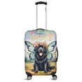 thumbnail image 1 of Welcome Spring Fairy Newfoundland in Flower Meadow Travel Luggage Cover Newfie Dog Lover Gifts Suitcase Dust Protective Decor - 13002, 1 of 5