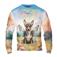 thumbnail image 1 of Welcome Spring Fairy Toy Fox Terrier in Flower Meadow All Over Print 3D Sweatshirt Unisex Merch Dog Lover - 13002, 1 of 6